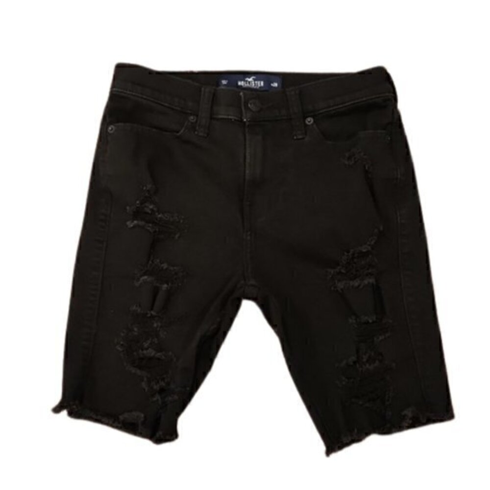 [Hollister] Stretch Skinny Denim Shorts - Size 28